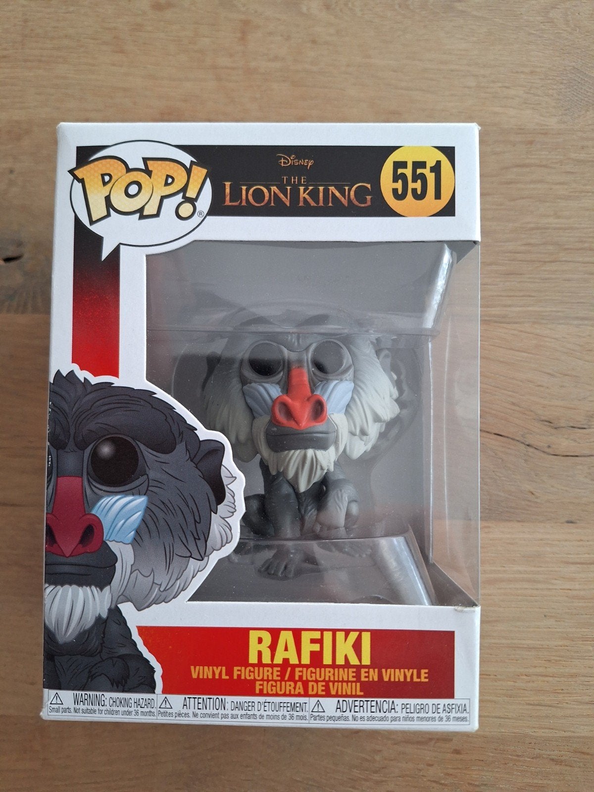 Funko Pop! Disney The Lion King Rafiki #551, Ophalen, Nieuw