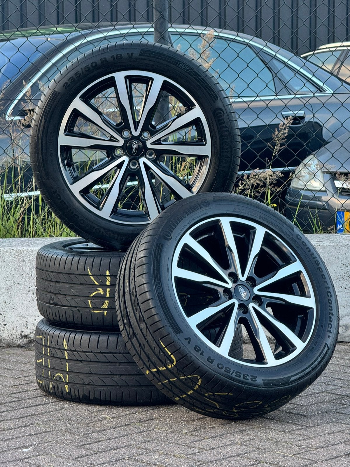 Ford Kuga velgen 18 inch 5x 108 Origineel, Ophalen, 18 inch, Banden en Velgen, 235 mm