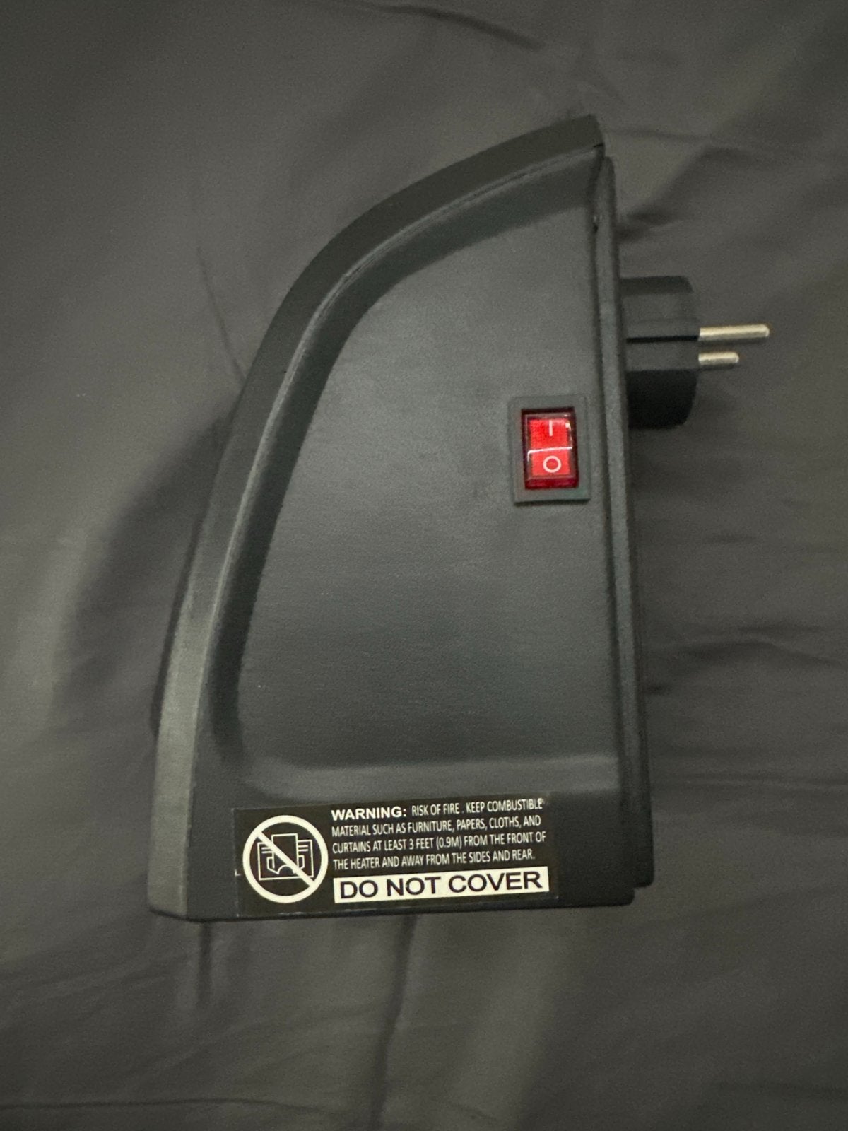 Handige Stekkerverwarming - Compacte en Draagbare Kachel, Witgoed en Apparatuur, Airco's, Zo goed als nieuw, Tafel- of Grondventilator