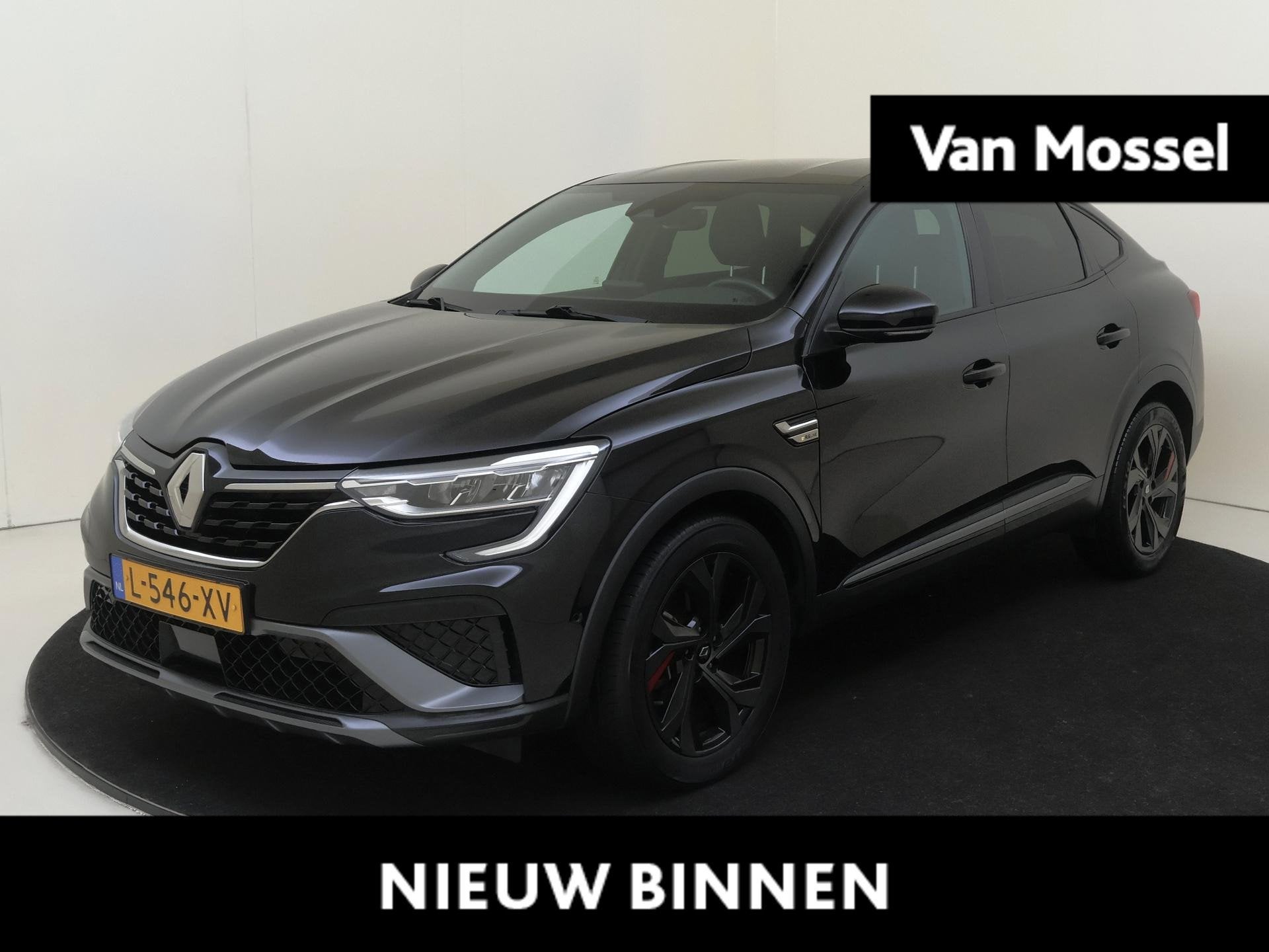 Renault Arkana 1.6 E-Tech Hybrid 145 PK R.S. Line | Automaat, Arkana, Gebruikt, Zwart, 760 kg