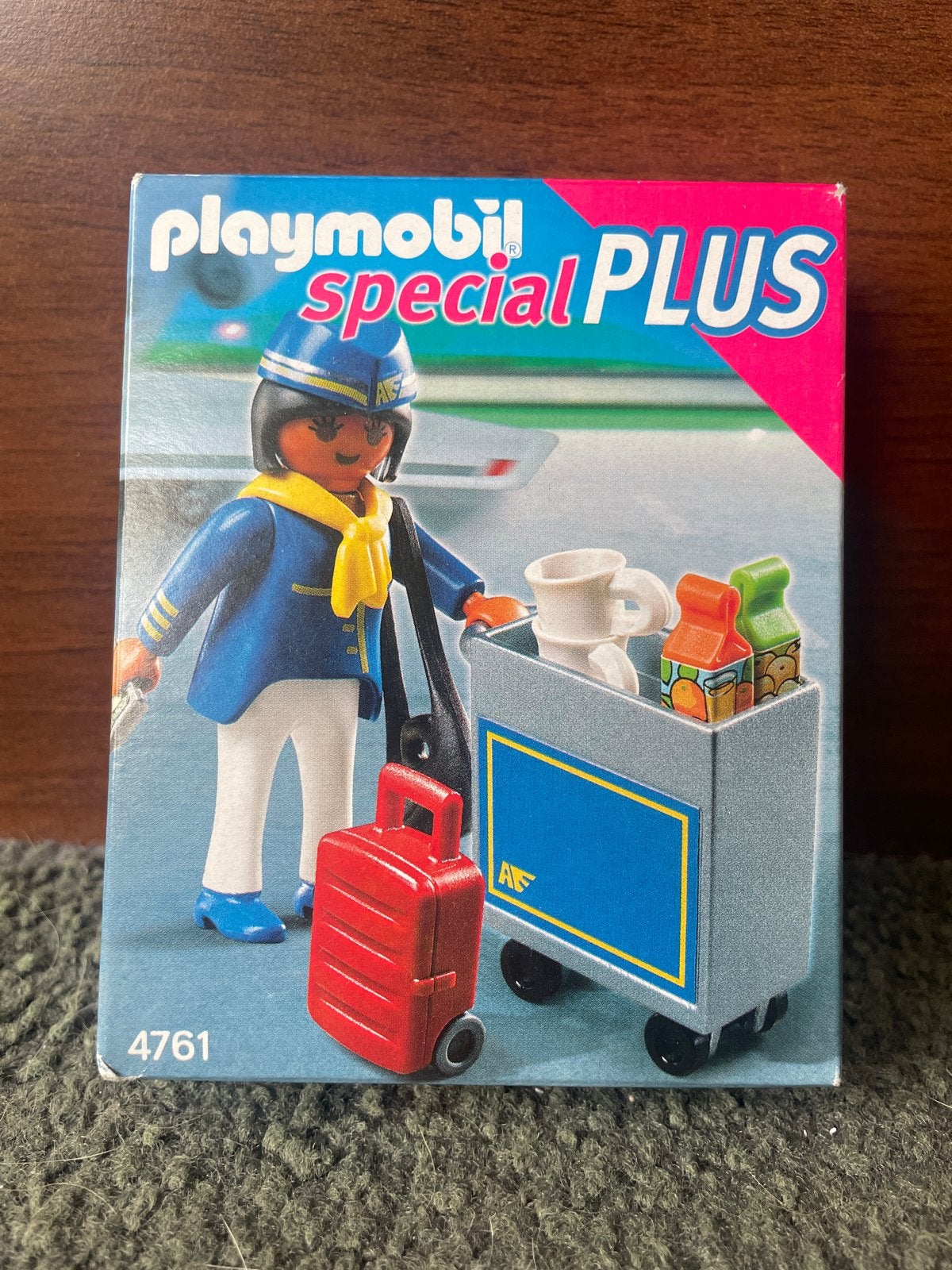 Playmobil Special Plus 4761 Stewardess met bagage, Gebruikt, Complete set, Special plus, Ophalen of Verzenden