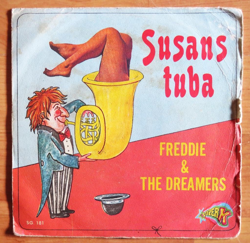 Vinyl single Freddie & The dreamers: Susans Tuba ( Frankrijk, Ophalen of Verzenden, Gebruikt, Pop
