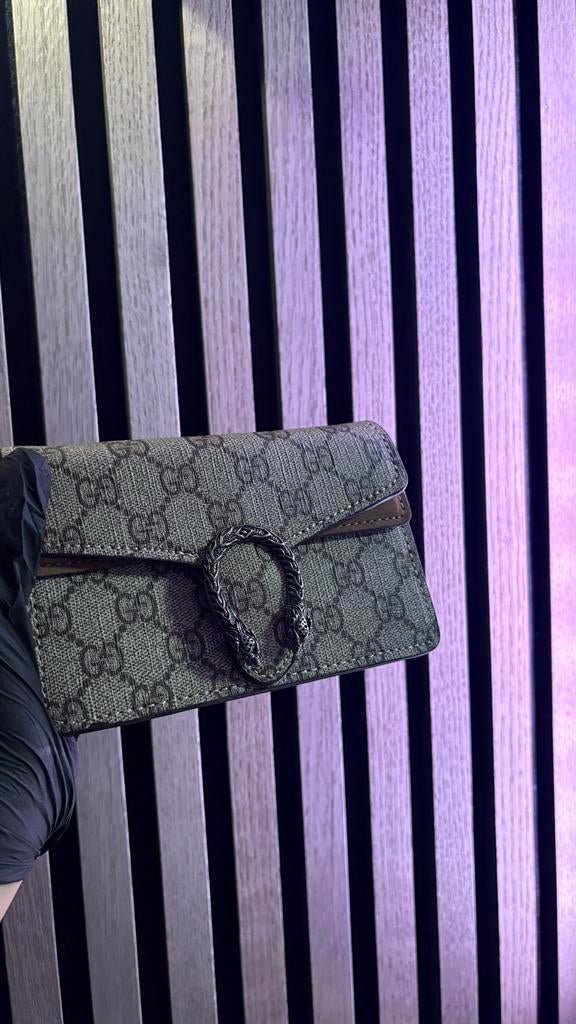 Nieuwe Gucci Dionysus GG Supreme Mini Tas Beige, Ophalen of Verzenden, Nieuw, Beige, Schoudertasje