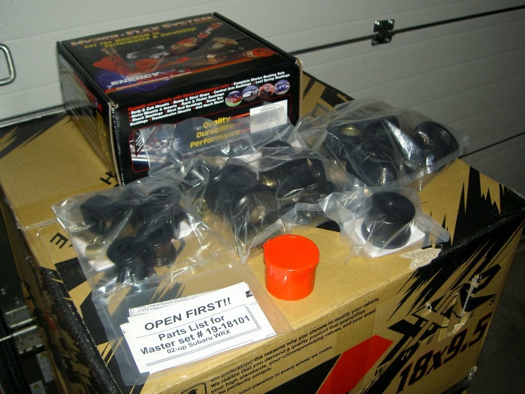 Energy Suspension rubbers bushing set - Subaru Impreza 02-07, Ophalen of Verzenden