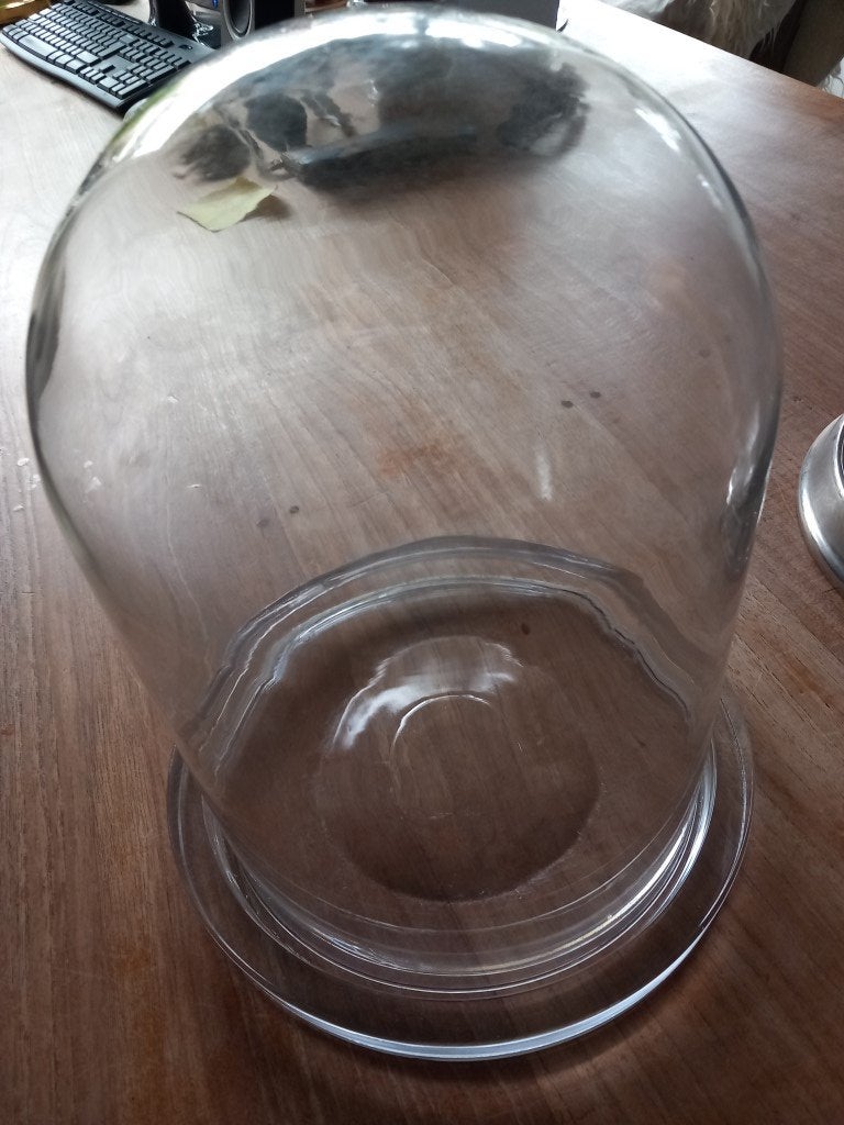 Stolp, Glas, Ophalen, Gebruikt, Met plateau
