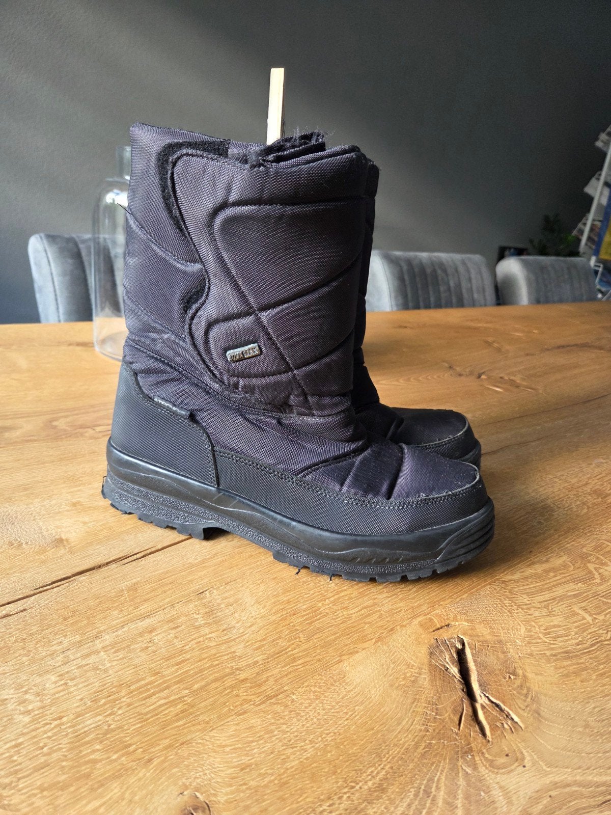 Zwarte Snowboots Maat 42 - Perfect voor de Winter, Ophalen of Verzenden, Gedragen, Overige typen