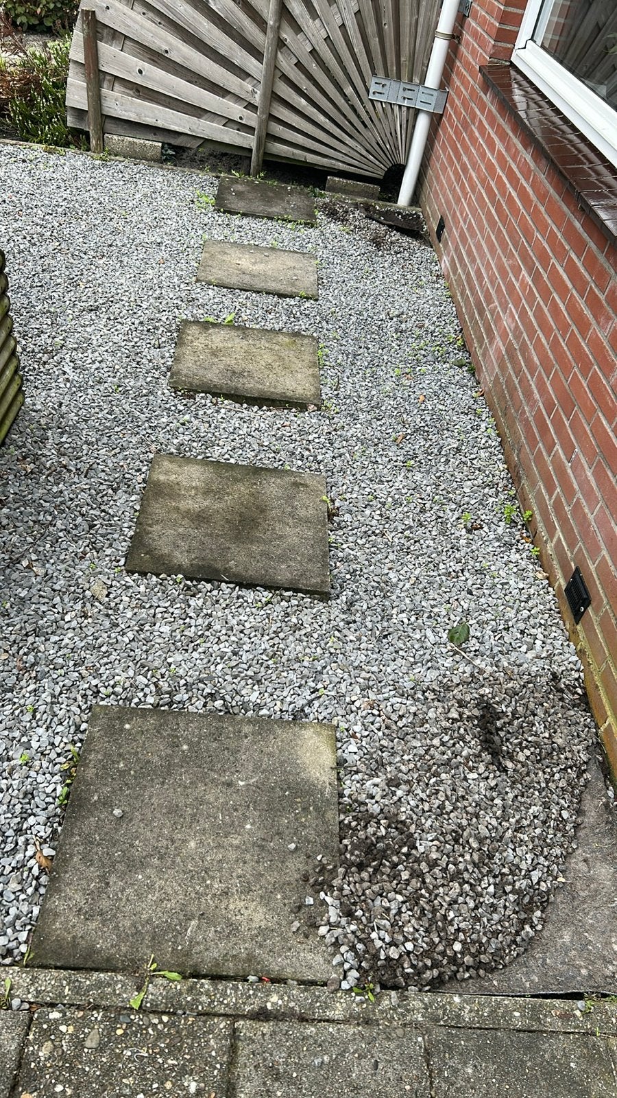 Stapstenen voor tuin of pad 50 x 50 cm, Ophalen, Gebruikt, Beton, Overige typen