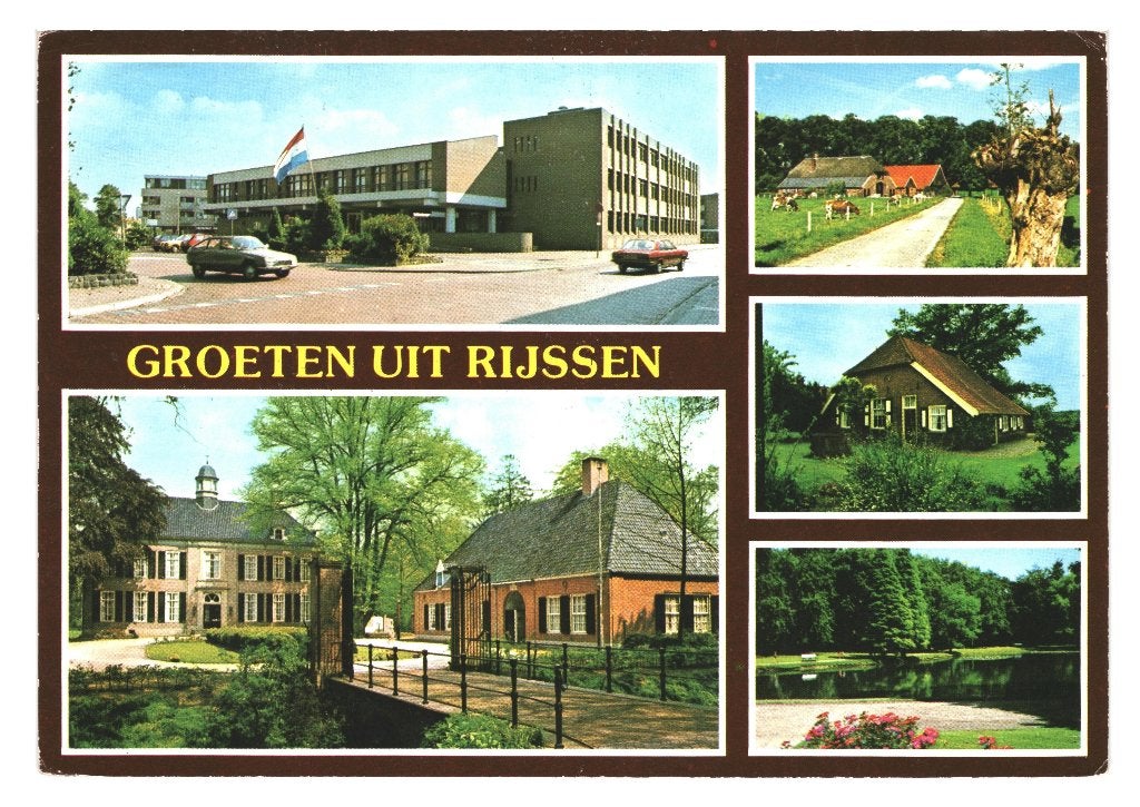 43317 Rijssen Ov jr 70 80 Niet gelopen, Verzenden, 1960 tot 1980, Ongelopen, Overijssel