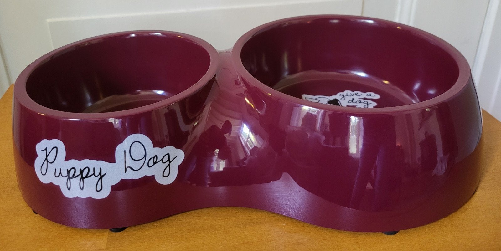Dinner Set - Melamine - Bordeauxrood - NIEUW, Ophalen of Verzenden, Nieuw