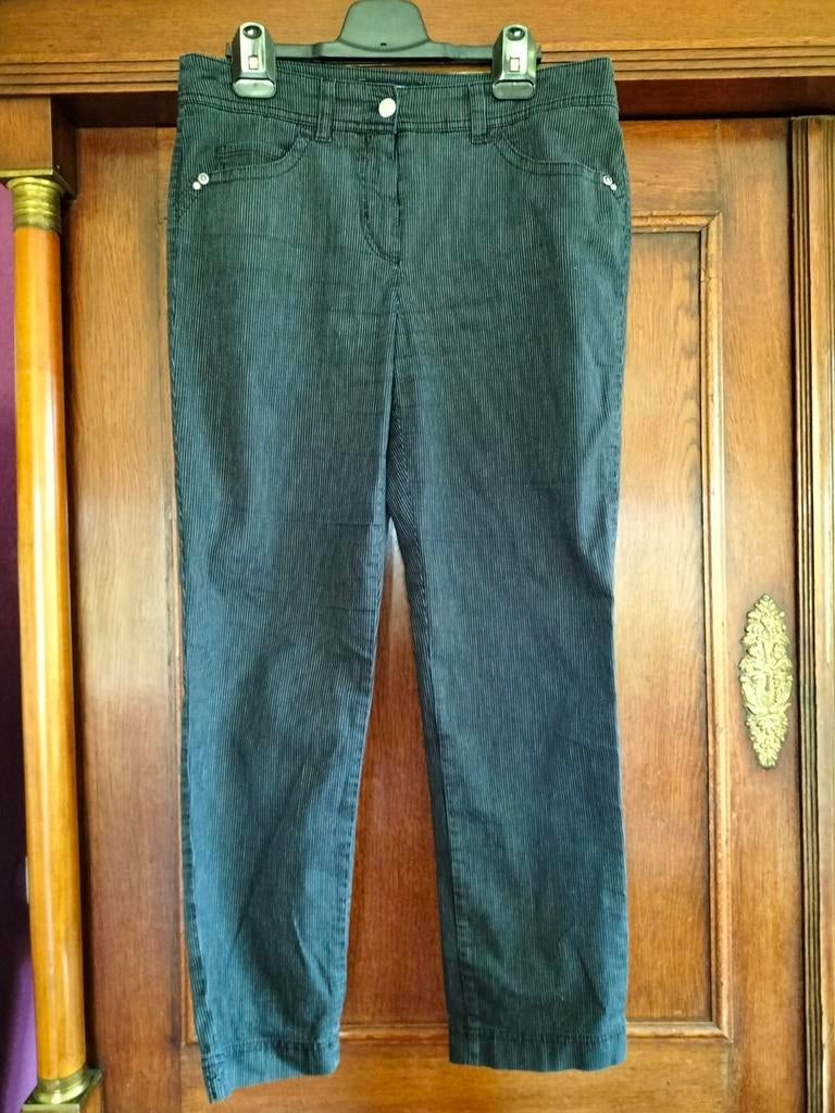 broek van Gerry Weber maat 40, Blauw, Zo goed als nieuw, Lang, Gerry weber