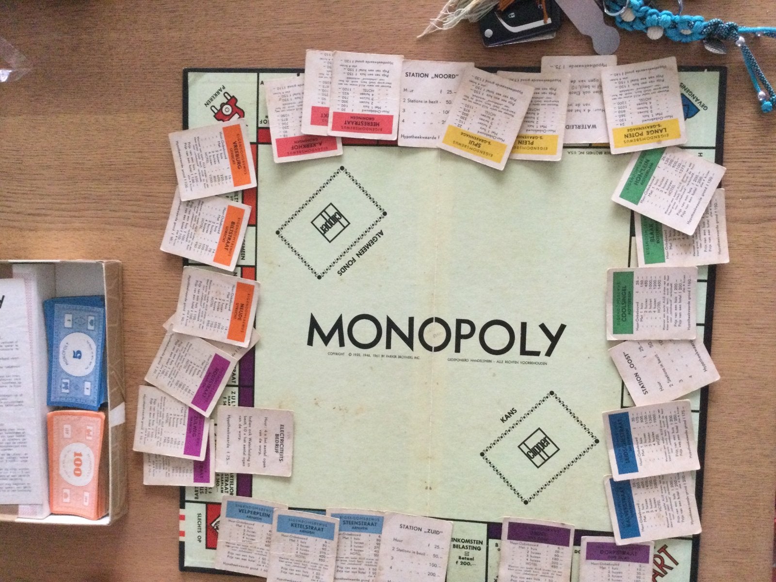 Monopoly tot 500 gulden compleet, Ophalen of Verzenden, Gebruikt