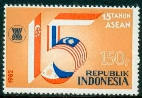 Indonesie 1982 - ZBL1120 - Asean landen 1967-1982 , Ophalen of Verzenden, Postfris, Zuidoost-Azië