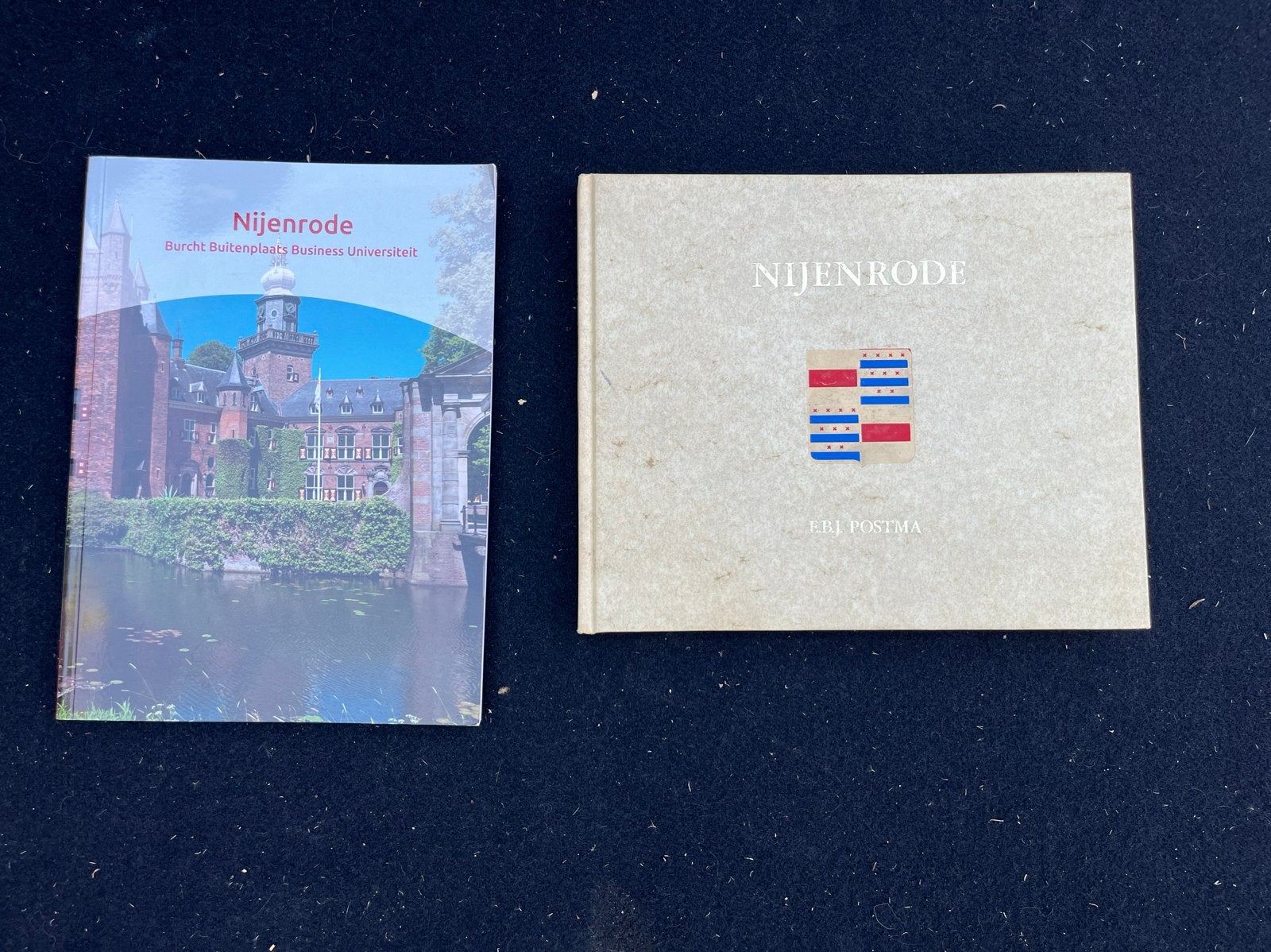 Nijenrode: Twee boeken over het kasteel en de universiteit, Ophalen of Verzenden, 20e eeuw of later, Gelezen