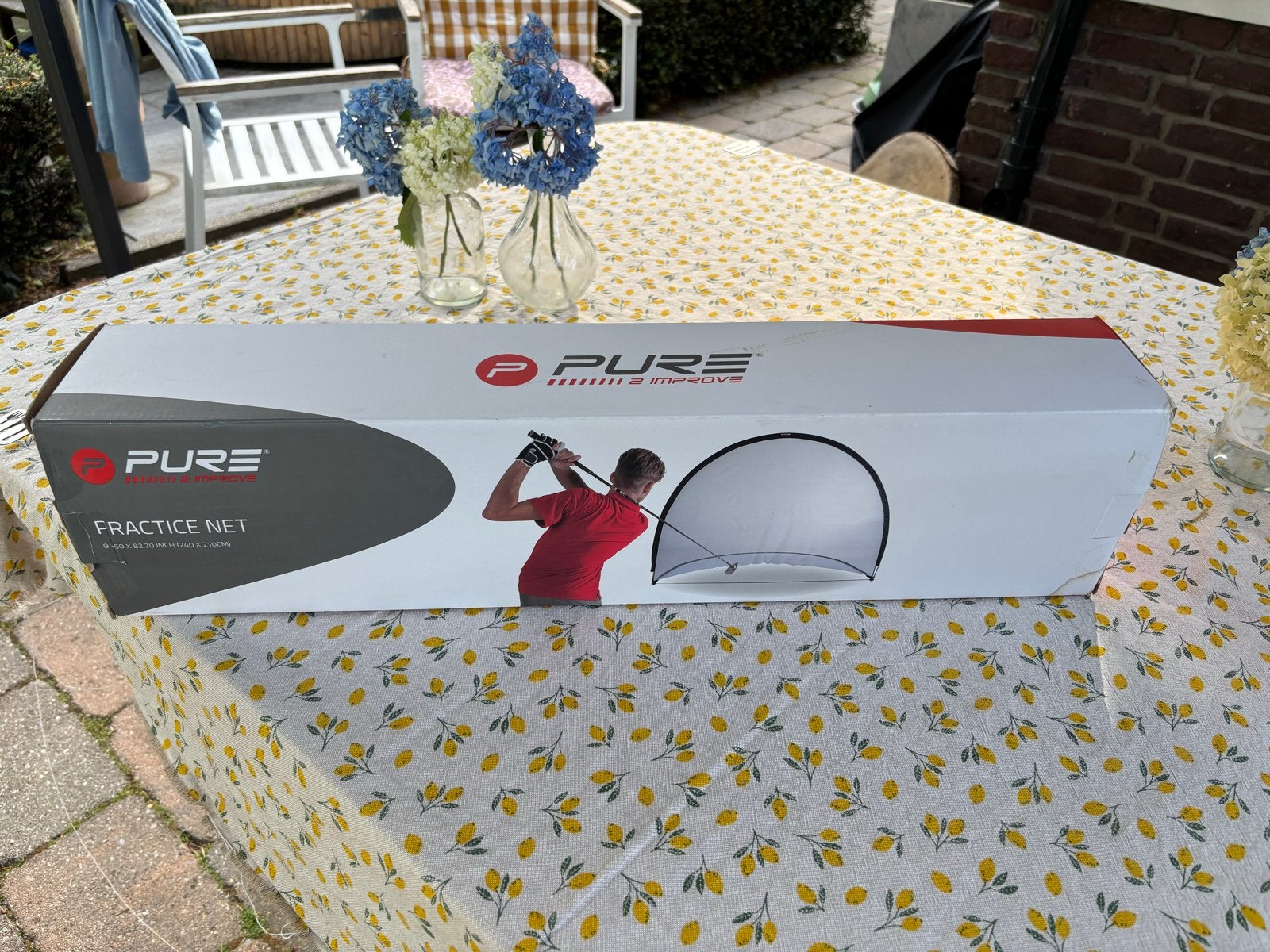 Pure2Improve Golf Practice Net - Oefennet voor Golf, Sport en Fitness, Golf, Ophalen of Verzenden, Gebruikt, Overige typen, Overige merken