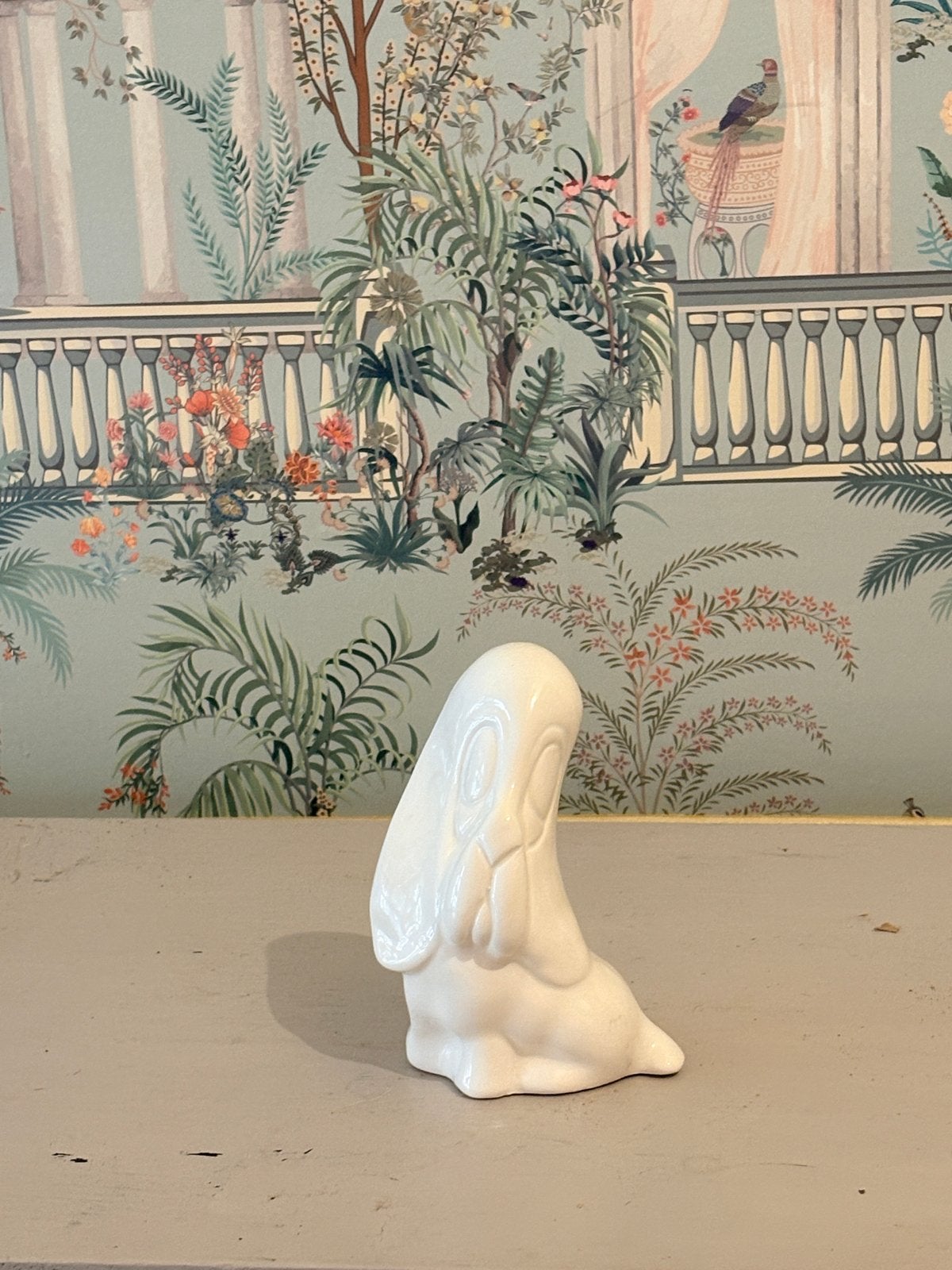 Vintage Wit Keramiek Droopy Figuur - Perfecte Staat, Antiek en Kunst, Ophalen of Verzenden