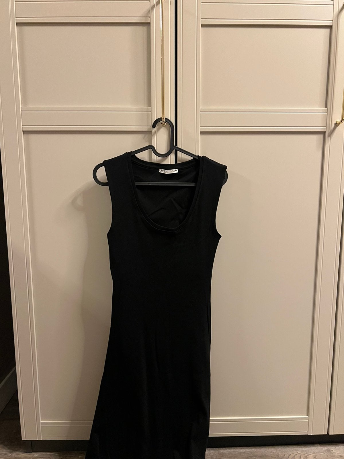 Zara jurk dress maxi lang zwart S nieuw zomer aansluitend, Kleding | Dames, Zwart, Nieuw, Ophalen of Verzenden, Maat 36 (S)