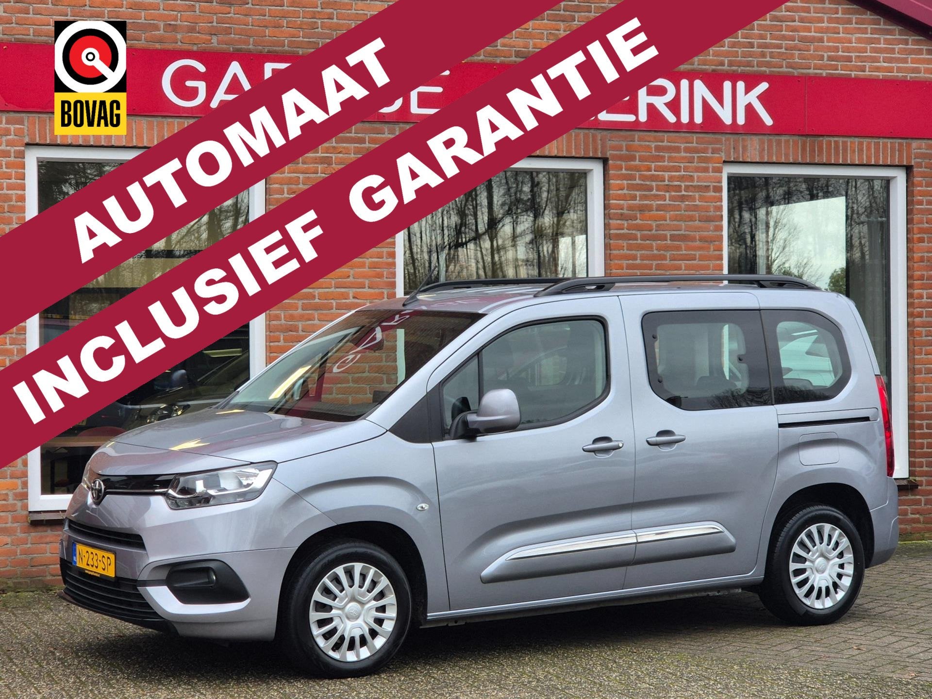 Toyota PROACE CITY Verso 1.2 Turbo Cool AUTOMAAT 131PK 5drs, Auto's, Toyota, Stof, Gebruikt, Euro 6, Overige carrosserieën