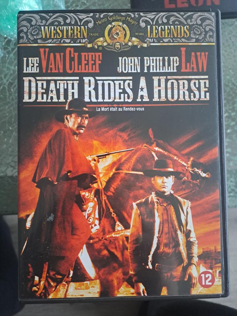 Death rides a horse (dvd), Cd's en Dvd's, Dvd's | Klassiekers, 1960 tot 1980, Ophalen of Verzenden, Zo goed als nieuw, Actie en Avontuur