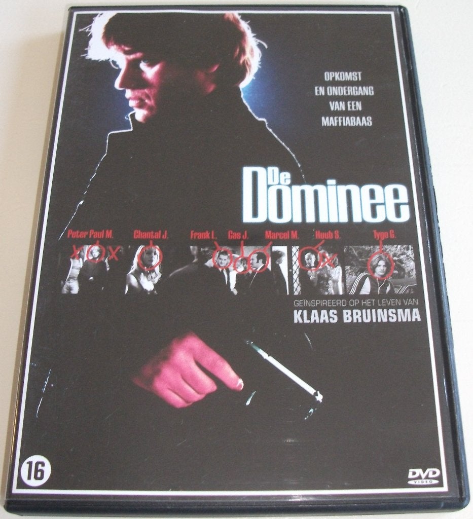 Dvd *** DOMINEE *** Opkomst en ondergang van maffiabaas, Vanaf 16 jaar, Drama, Ophalen of Verzenden, Zo goed als nieuw