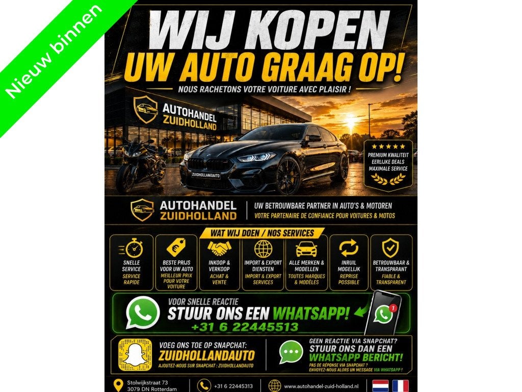 Peugeot 308 Wij Kopen Uw Auto Graag Op! (bj 2015), 1160 kg, Gebruikt, Euro 6, 4 cilinders