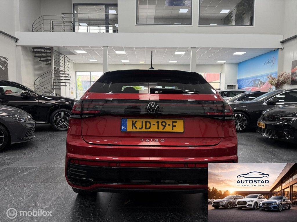 Volkswagen taigo R line 1.0 TSI dsg panorama automaat, Auto's, Volkswagen, Automaat, Gebruikt, Overige carrosserieën, Bedrijf