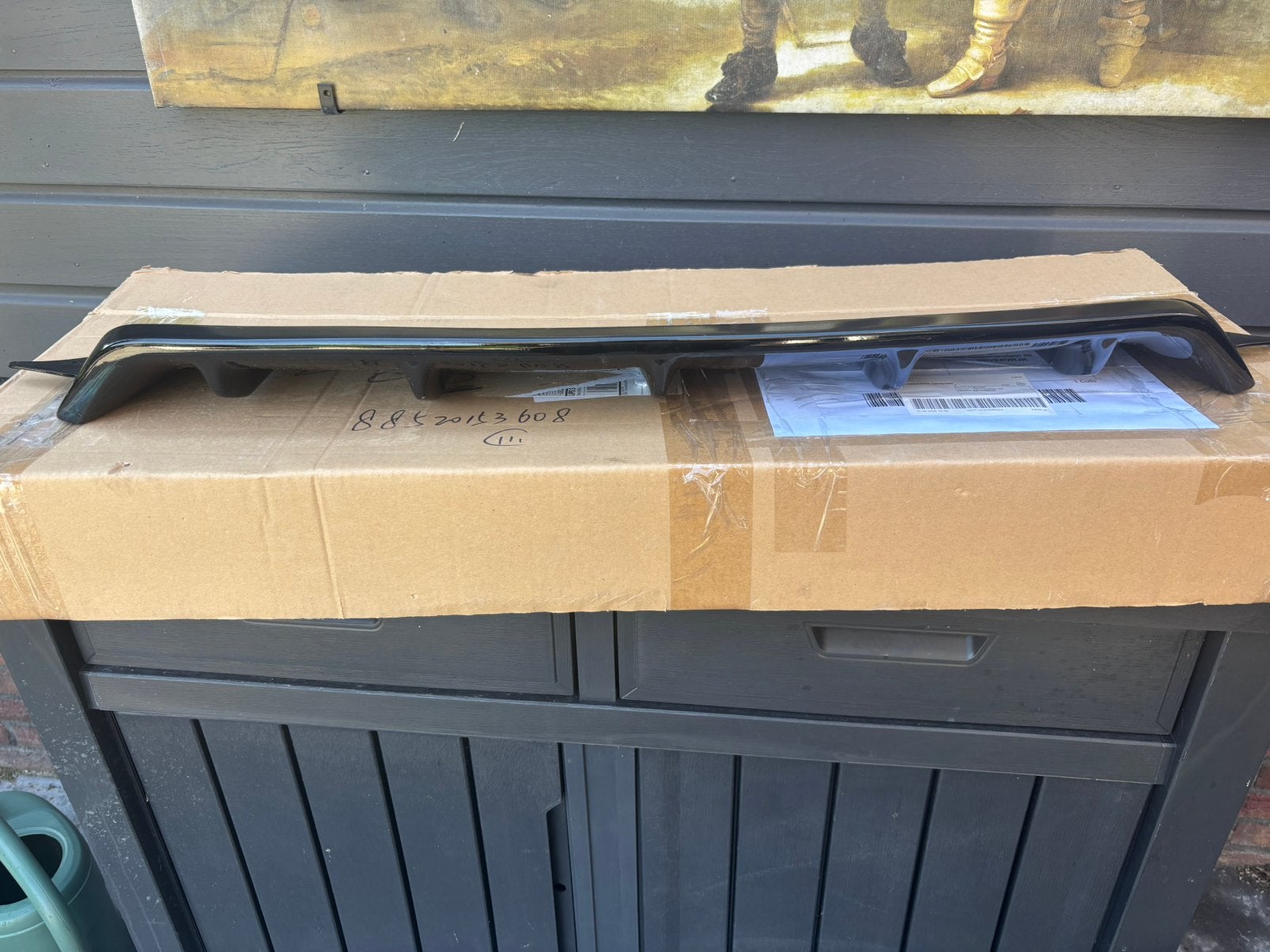Volvo S60/V60 2019-2022 diffuser achteronderspoiler, Ophalen of Verzenden, Volvo, Bumper