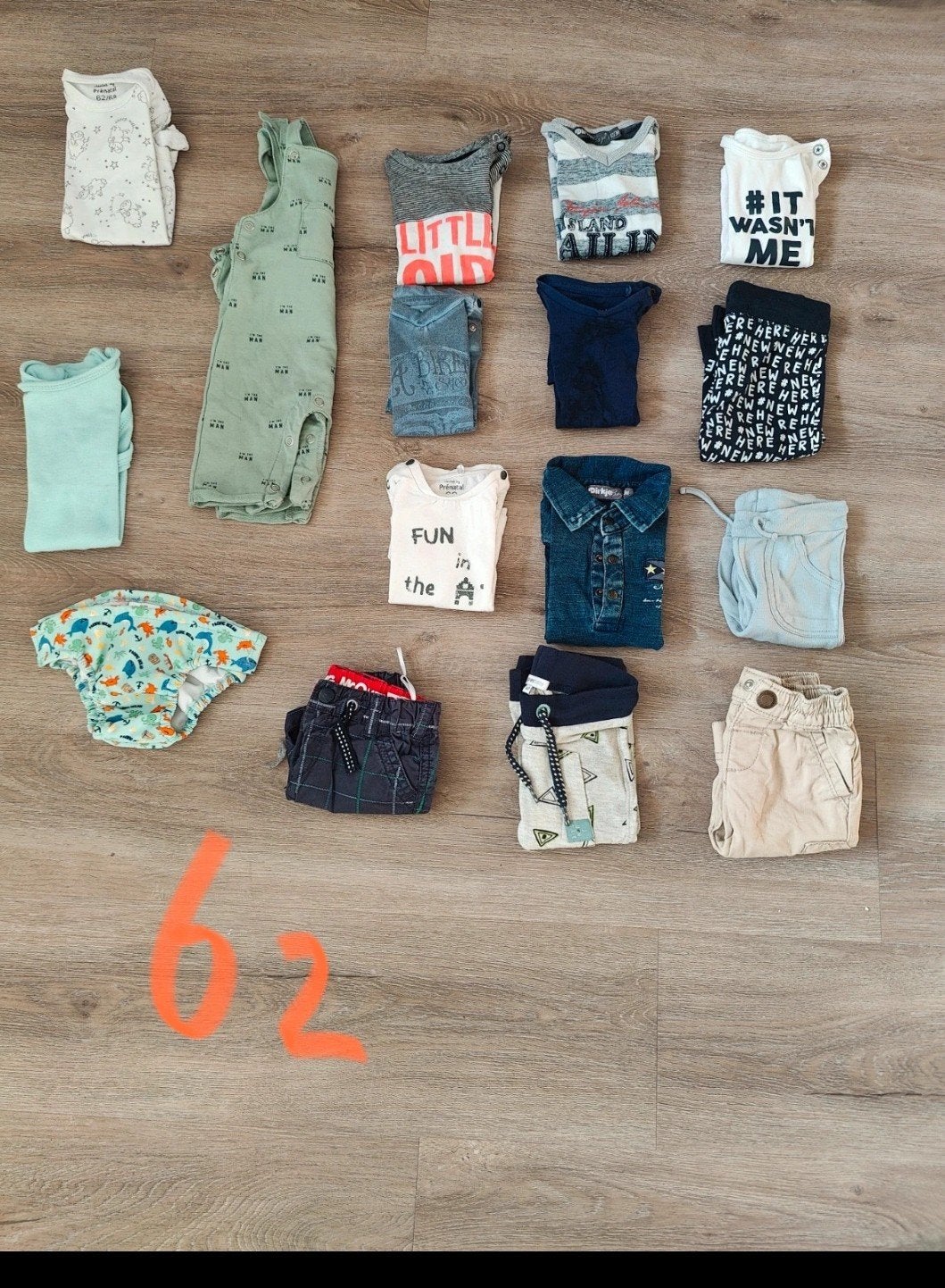 pakket kleding jongen zomer maar 62, Kinderen en Baby's, Babykleding | Maat 56, Ophalen of Verzenden, Zo goed als nieuw, Jongetje