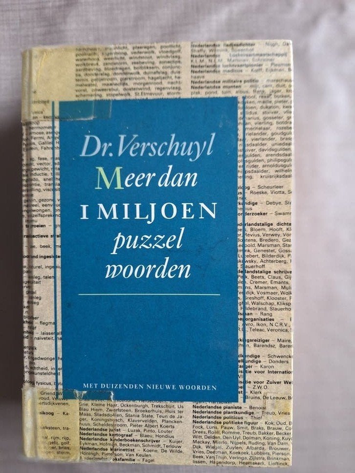Puzzel woordenboek, Ophalen of Verzenden, Minder dan 500 stukjes, Gebruikt, Overige typen
