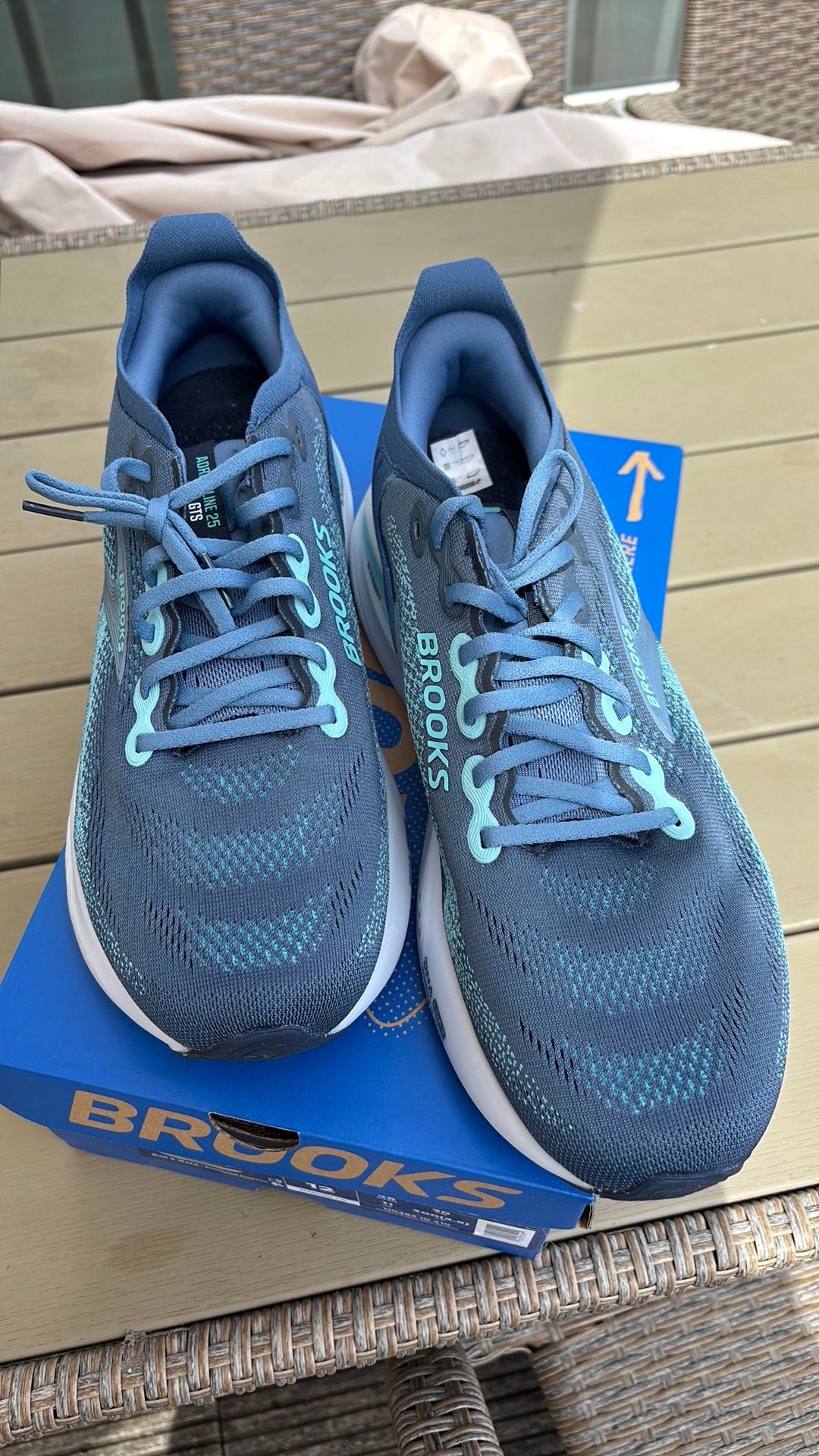 Brooks maat 12 heren run&walk nieuw!, Verzenden, Zo goed als nieuw, Hardloopschoenen, Overige merken
