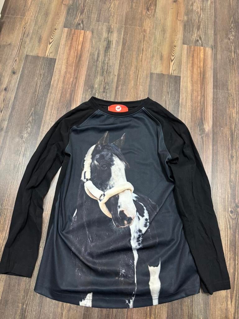 T shirt paard Red Horse, Ophalen, Kinderen, Zo goed als nieuw, Recreatie