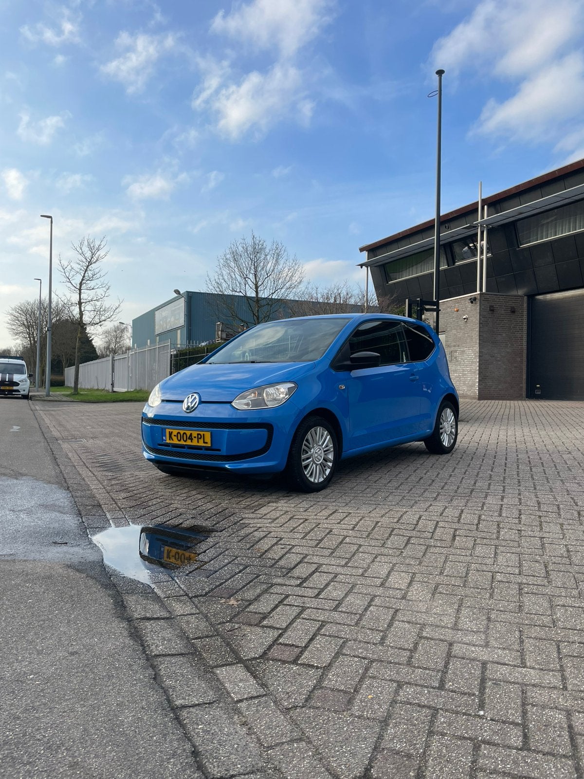 Volkswagen up! 1.0 44KW/60PK 5-DRS 2015 Blauw, Voorwielaandrijving, Stof, Handgeschakeld, Particulier
