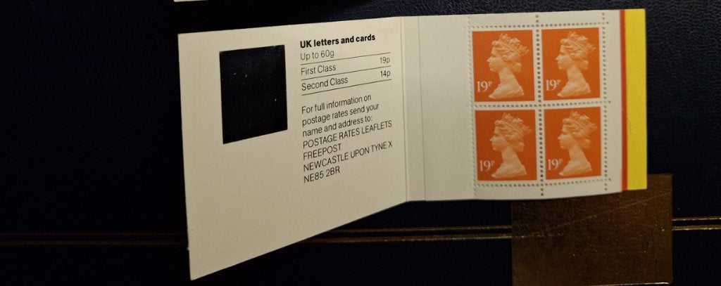 postzegel boekje engeland HB 0-98C boekje K en L zie tekst, Verzenden, Postfris