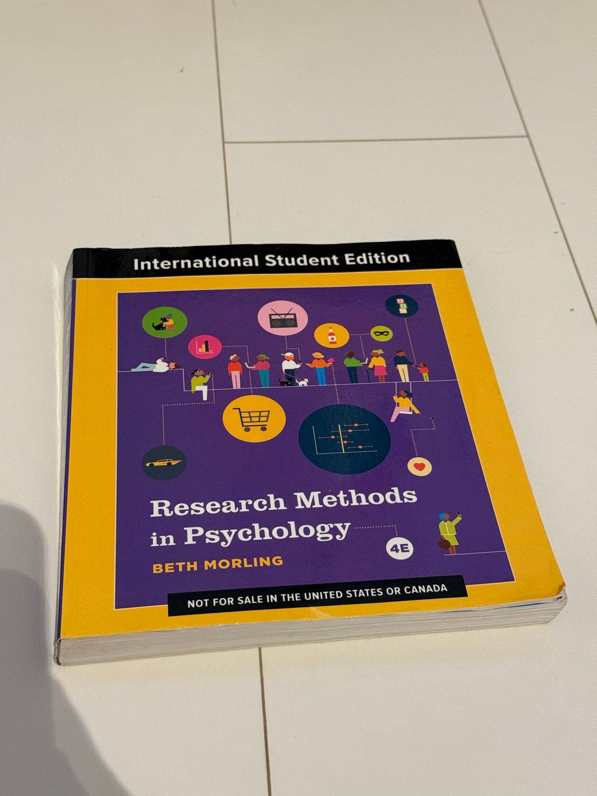 Research Methods in Psychology - Beth Morling (4e), Ophalen of Verzenden, Gamma, Gelezen, WO