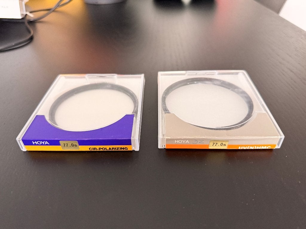 77mm UV-filterset: Hoya HMC-filter + B+W MRC, Audio, Tv en Foto, Fotografie | Filters, Gebruikt, UV-filter, Ophalen of Verzenden