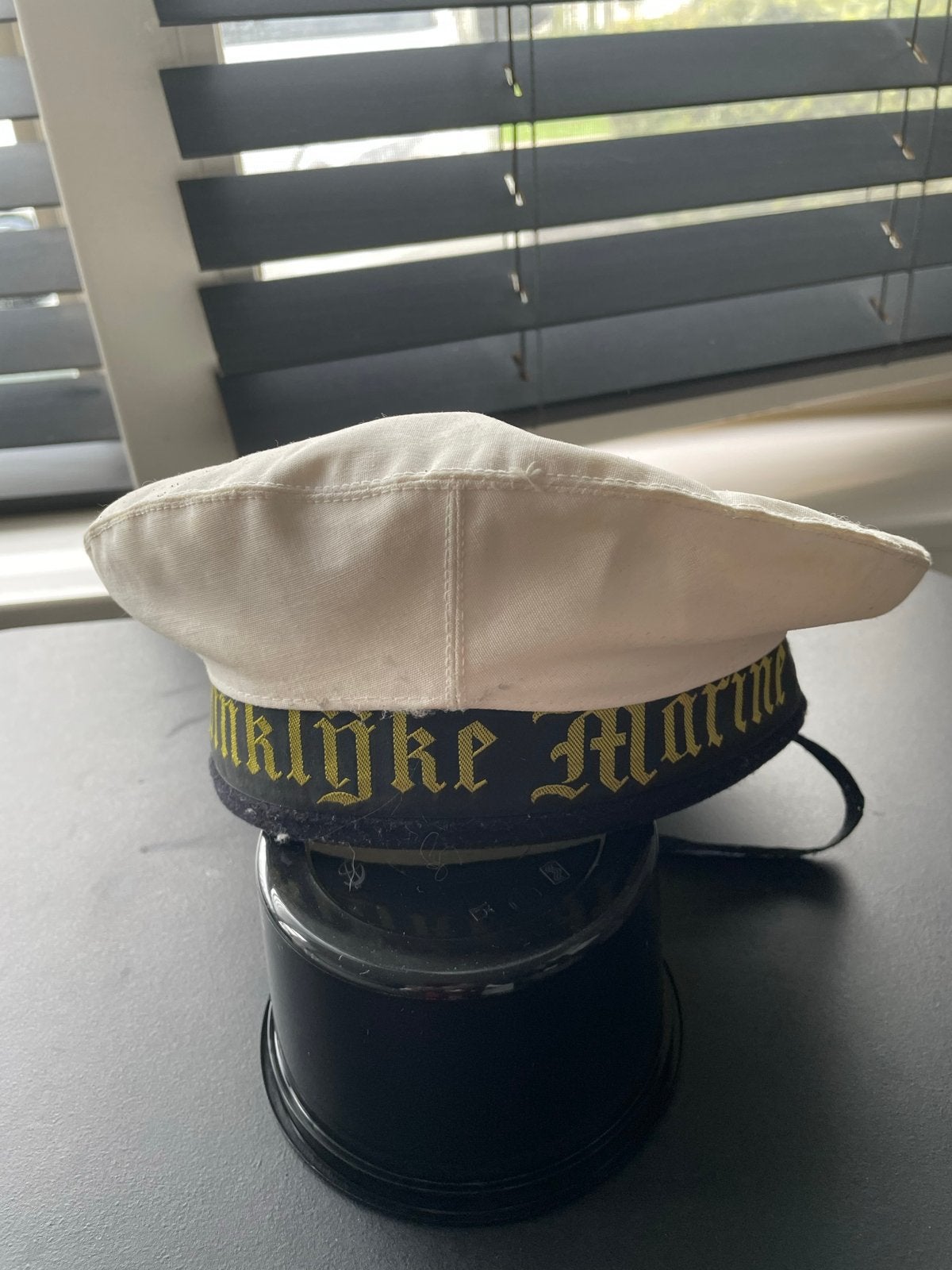 Vintage Koninklijke Marine pet - Zeer goede staat, Ophalen of Verzenden, Gedragen, Pet
