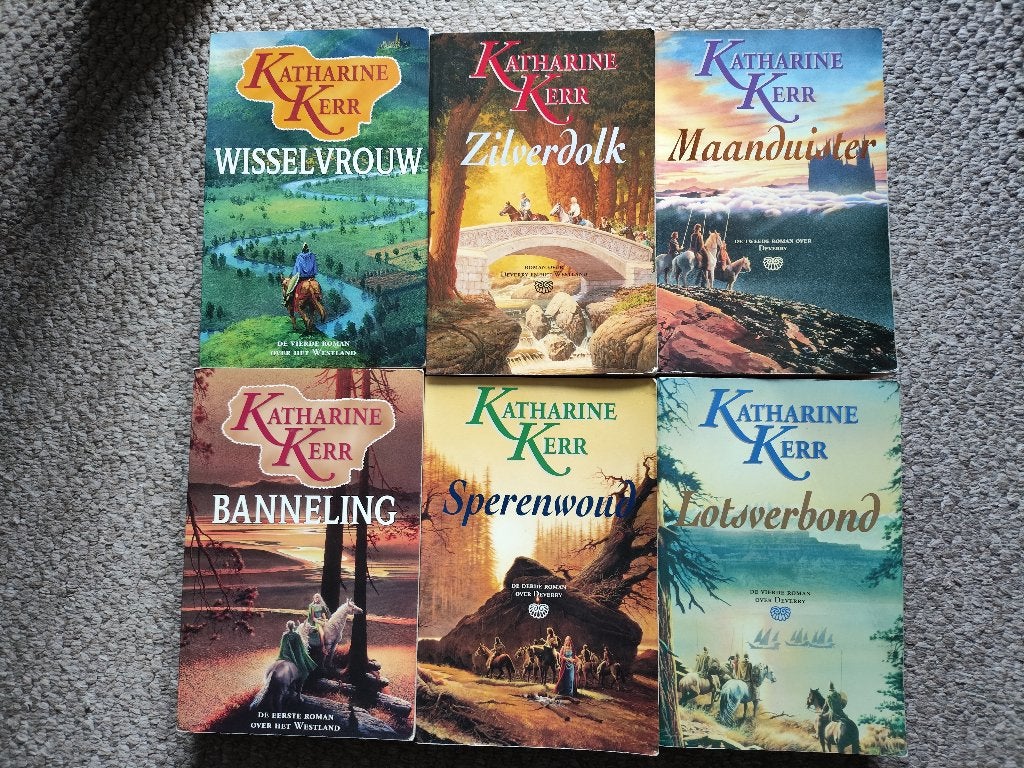 Boeken Katharine Kerr in nette staat. 5 euro per stuk, Ophalen of Verzenden, Zo goed als nieuw
