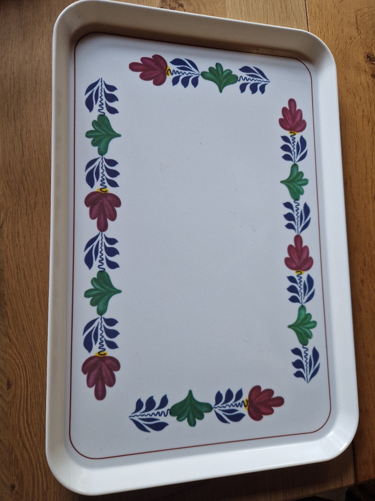 Origineel Boerenbont Boch Melanini Dienblad 44.5x29.5 cm, Huis en Inrichting, Woonaccessoires | Dienbladen, Overige materialen