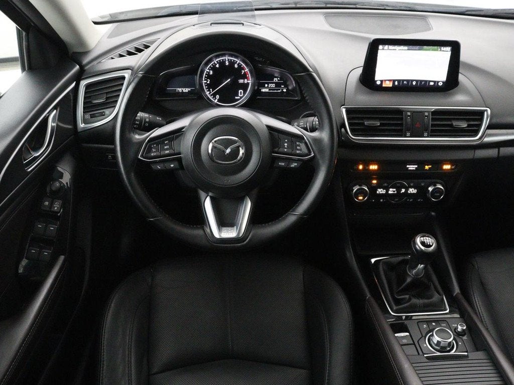 Mazda 3 2.0 SkyActiv-G 120 GT-M | Head-Up | Leder | Stoelver, Auto's, Mazda, Voorwielaandrijving, 1998 cc, Gebruikt, 4 cilinders