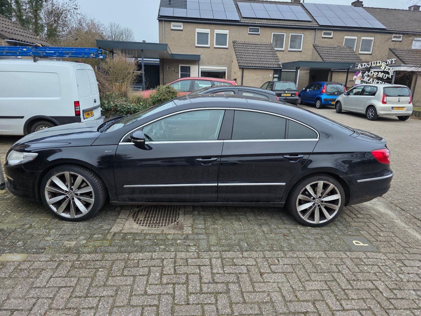 Volkswagen Passat 3.6 V6 FSI CC 4MOTION AUT 2010 Zwart, Automaat, Beige, 2000 kg, 4 stoelen