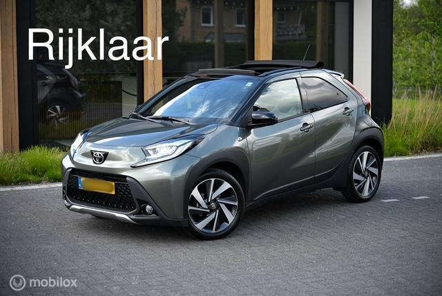 Toyota Aygo X 1.0 VVT-i S-CVT Envy, Auto's, Stof, Gebruikt, Zwart, 4 stoelen