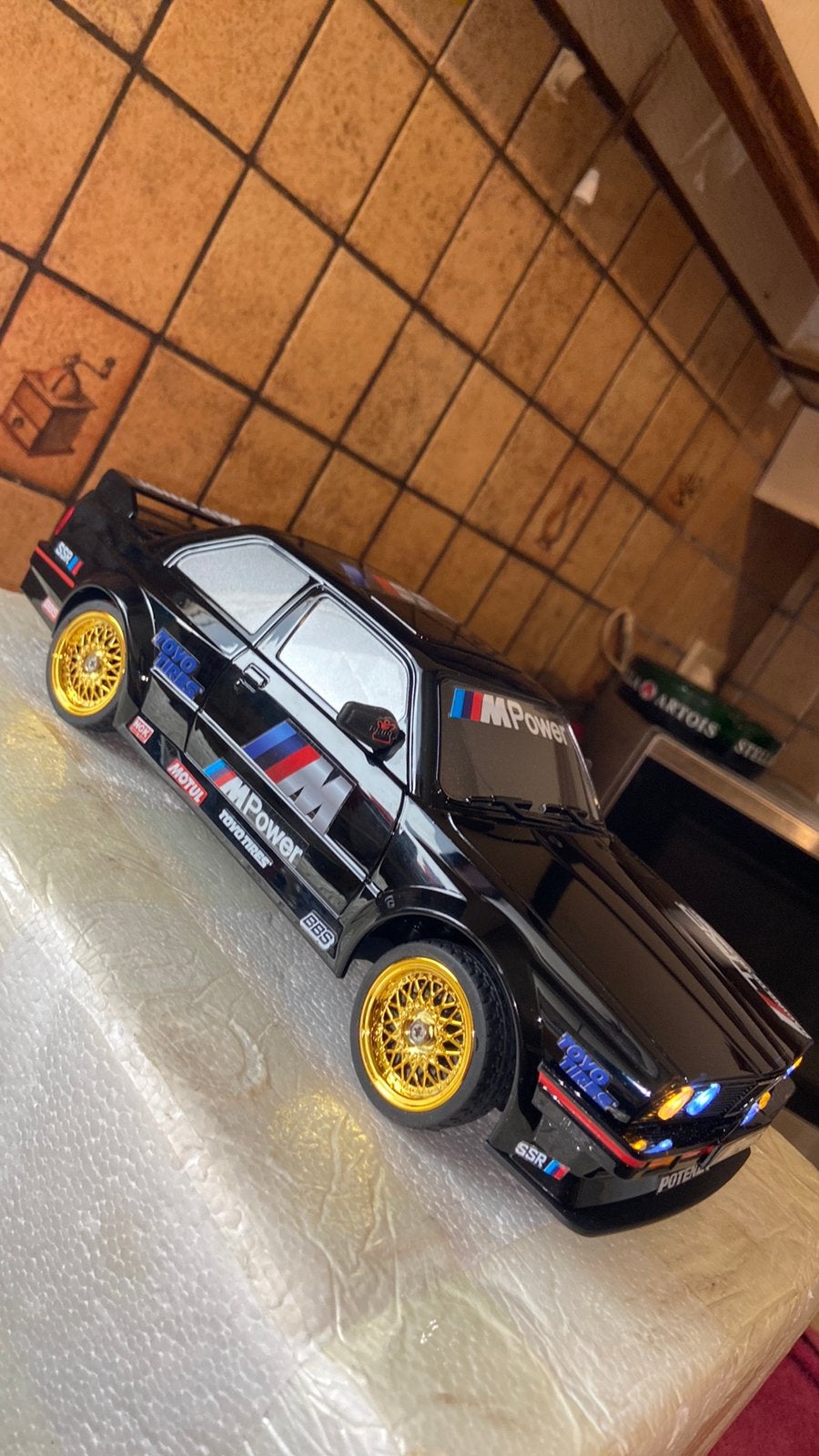RC BMW E30 M3 4WD 1/16 NAGELNIEUW RTR, Elektro, Nieuw, Ophalen of Verzenden, RTR (Ready to Run)