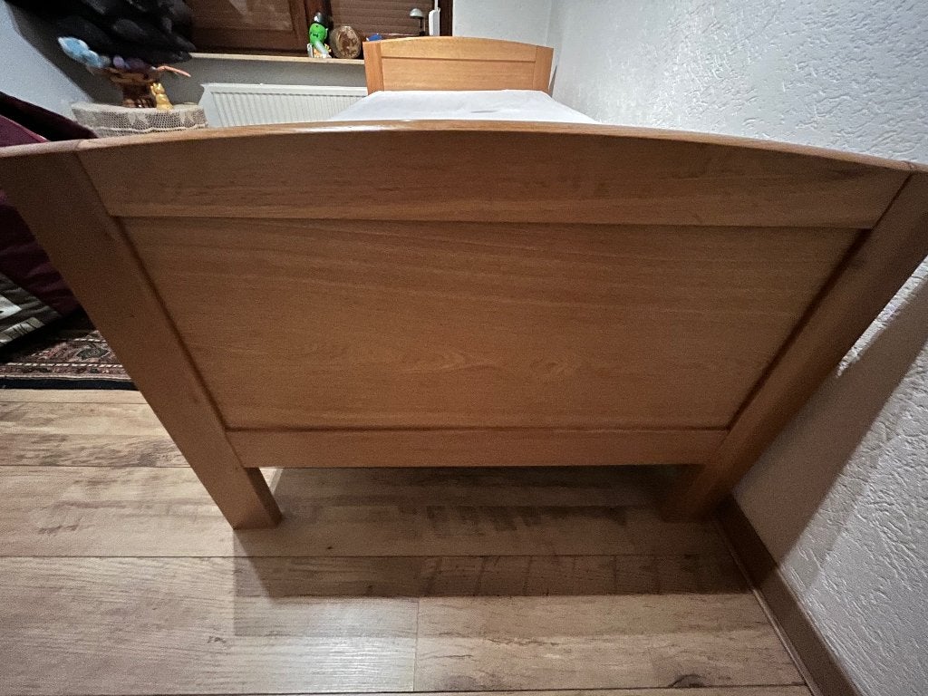 Eenpersoonsbed (elektrisch), Ophalen, Eenpersoons, Bruin, 210 cm