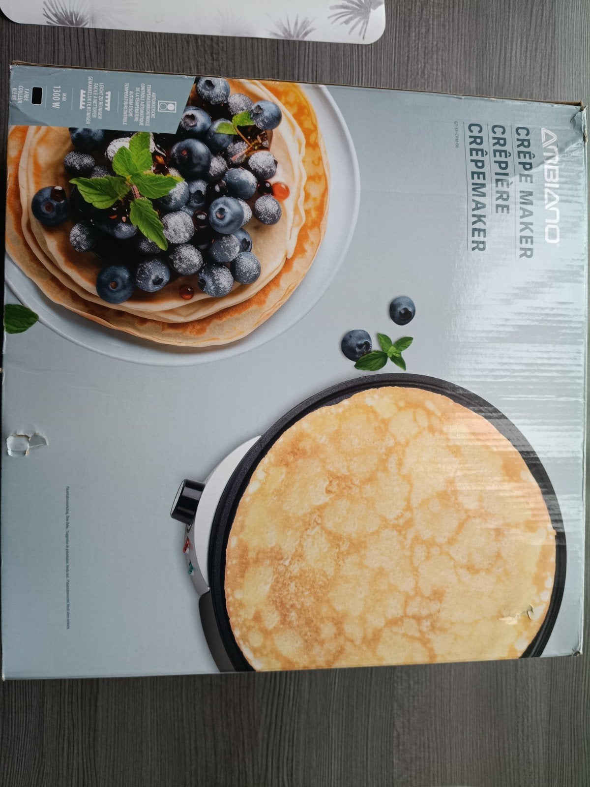 pannenkoeken maker - Nieuw in doos, Ophalen of Verzenden, Nieuw