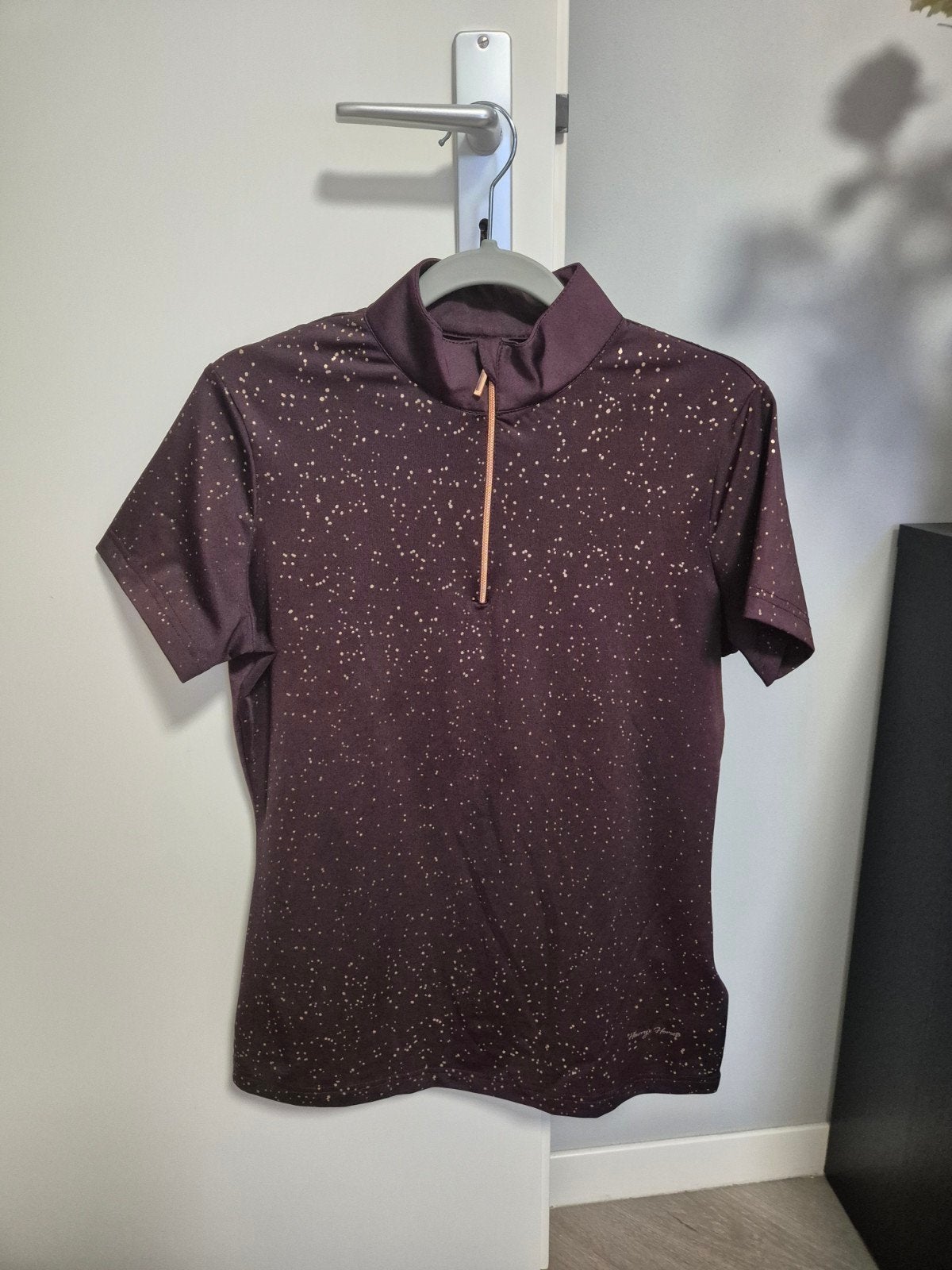 Harry's Horse shirt EQS burgundy maat M, Dieren en Toebehoren, Ophalen of Verzenden, Zo goed als nieuw, Dames, Harry's Horse