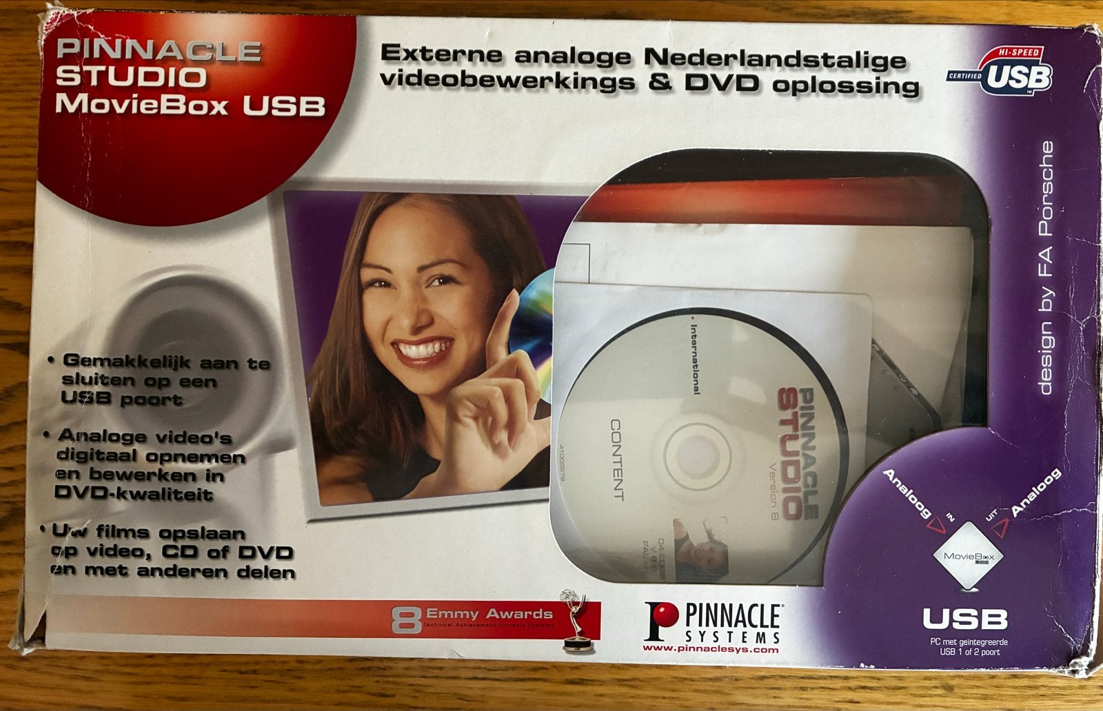 Pinnacle Studio MovieBox USB - Video Bewerking & DVD Oplossi, Ophalen, Gebruikt, Windows
