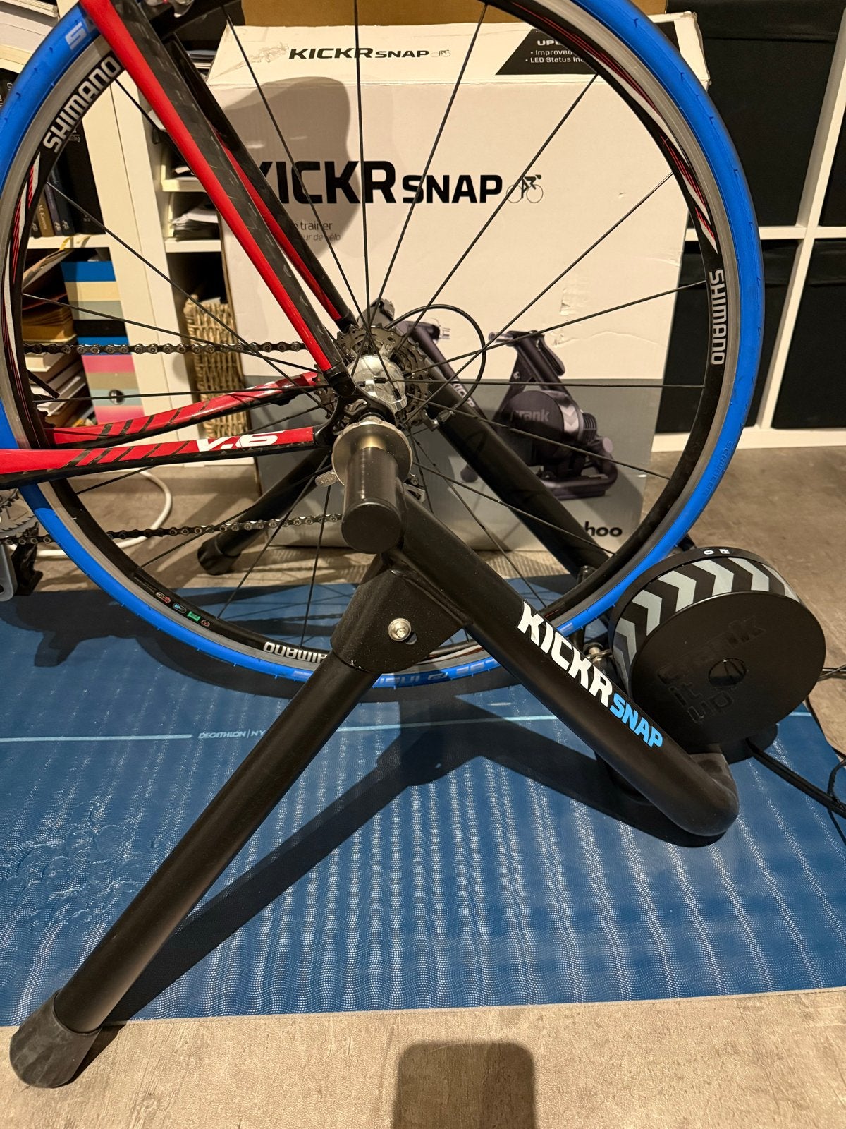 Wahoo KICKR SNAP Smart Fiets Trainer #doortrainen #regen, Ophalen, Zo goed als nieuw, Benen, Overige typen