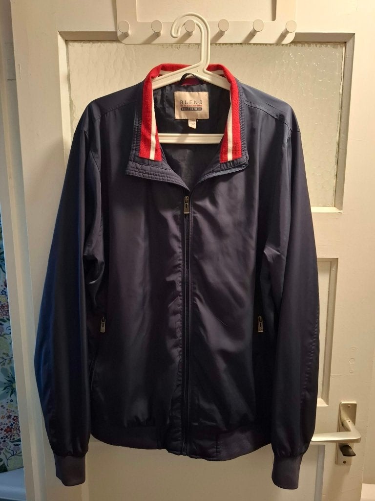 Zomerjas heren maat L, Maat 52/54 (L), Blend, Blauw, Ophalen of Verzenden