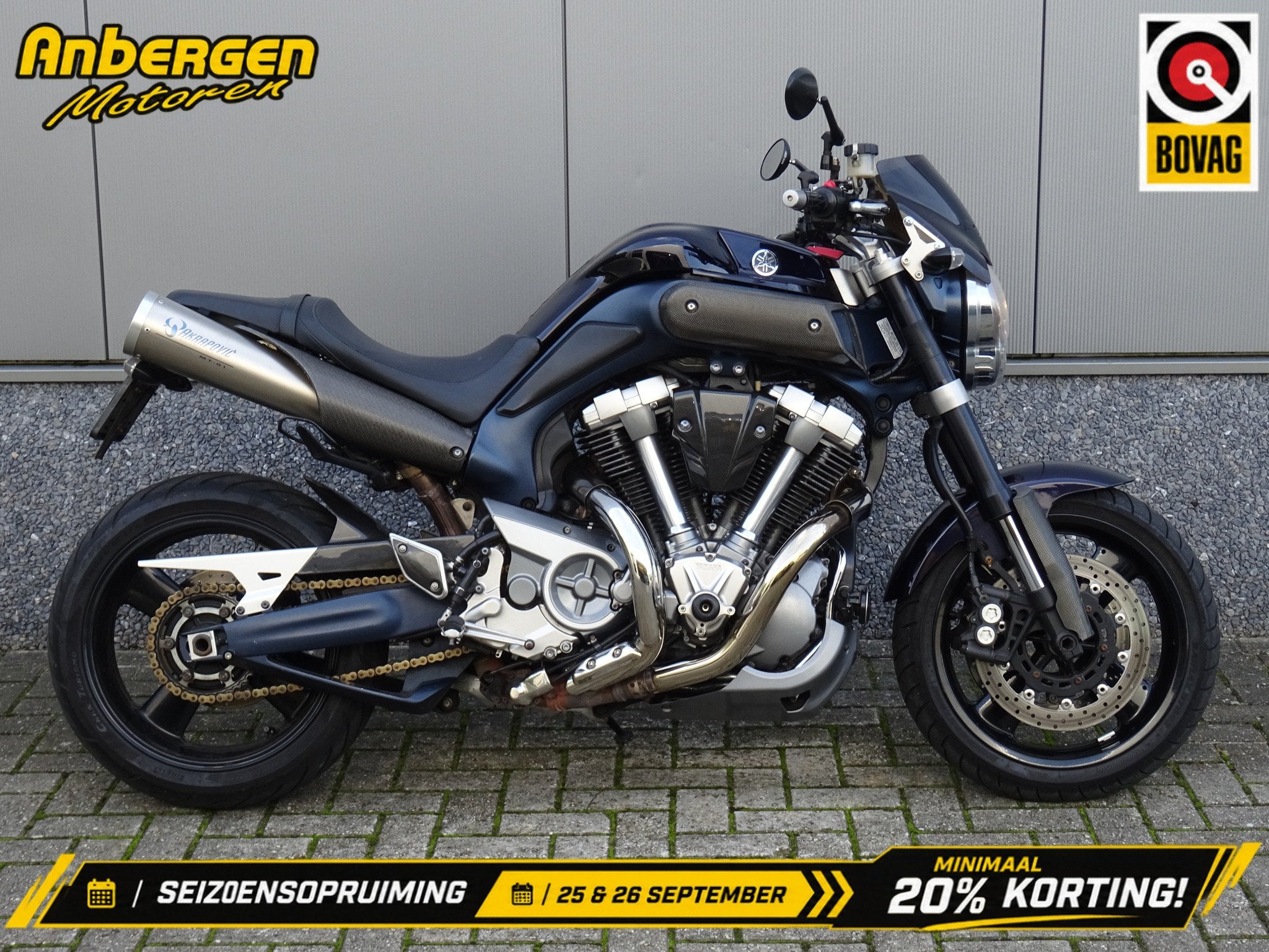 Yamaha MT 01 (bj 2005), 1700 cc, Naked bike, Gebruikt, Bedrijf