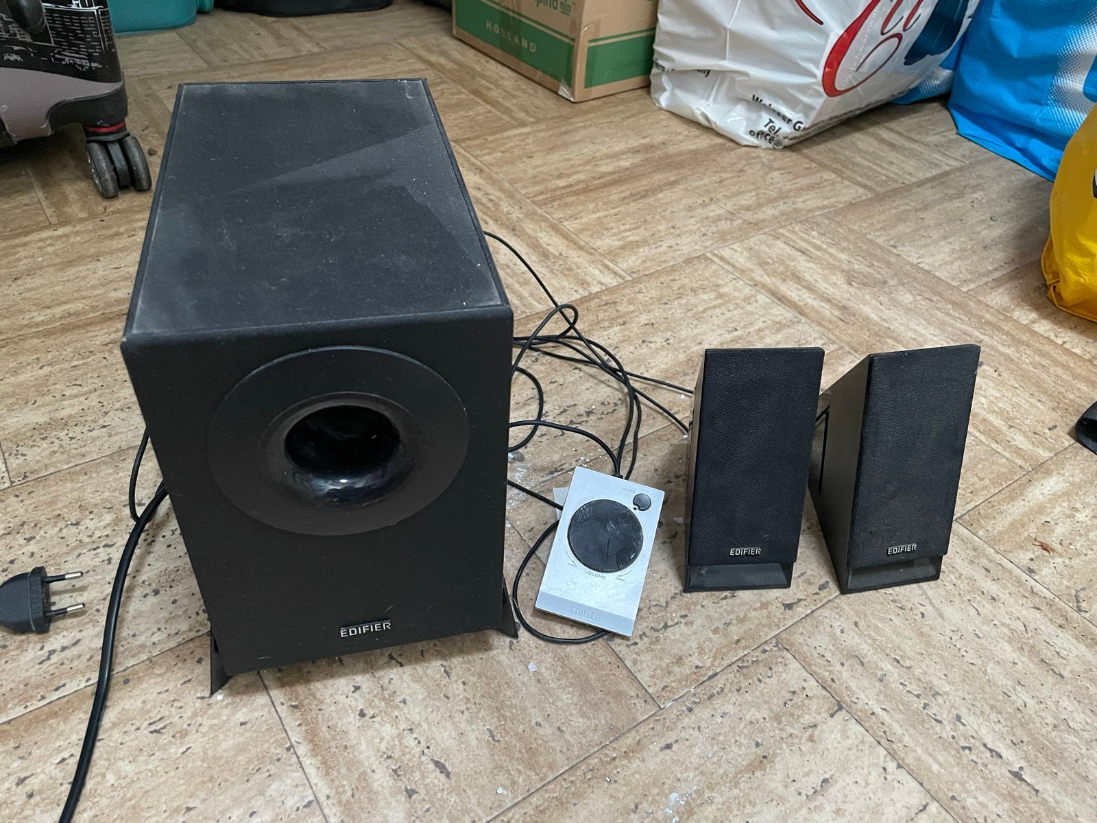 Edifier 2.1 Luidsprekerset met Subwoofer, Ophalen, Gebruikt, Audiokanaal 2.1