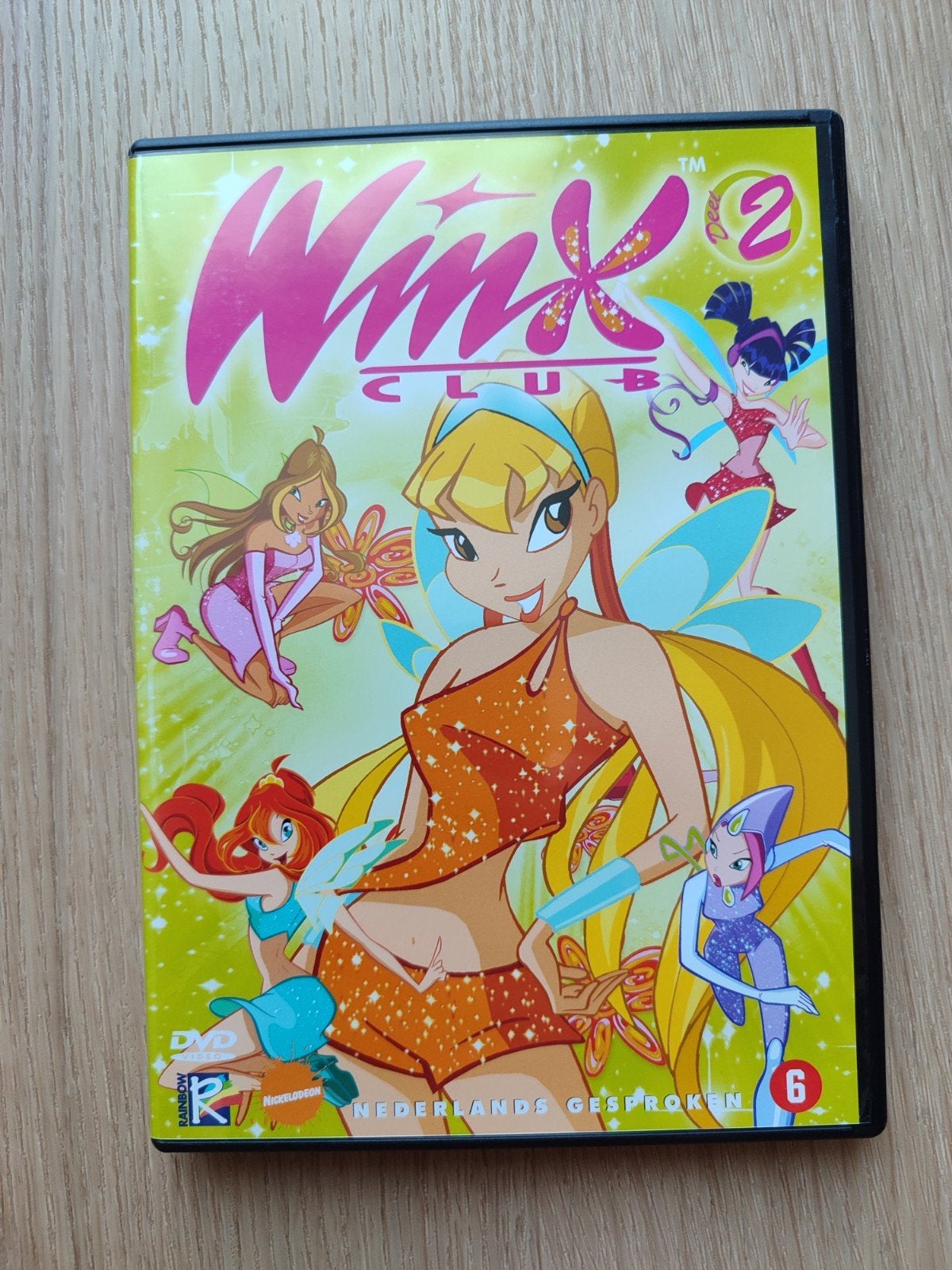 Winx Club - Deel 2 DVD (Nederlands gesproken), Gebruikt, Animatie, Tv-serie, Vanaf 6 jaar